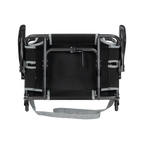 Compact Cushion Big Comfort Stadium Chair with Armrests - Choice 465 - Lightweight Folding Bleacher Chair with Cushioning Detail