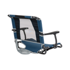 Compact Cushion Big Comfort Stadium Chair with Armrests - Choice 465 - Lightweight Folding Bleacher Chair with Cushioning Detail