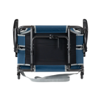 Compact Cushion Big Comfort Stadium Chair with Armrests - Choice 465 - Lightweight Folding Bleacher Chair with Cushioning Detail