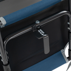 Compact Cushion Big Comfort Stadium Chair with Armrests - Choice 465 - Lightweight Folding Bleacher Chair with Cushioning Detail
