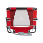 Compact Cushion Big Comfort Stadium Chair with Armrests - Choice 465 - Lightweight Folding Bleacher Chair with Cushioning Detail