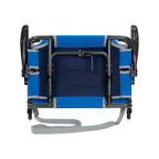 Compact Cushion Big Comfort Stadium Chair with Armrests - Choice 465 - Lightweight Folding Bleacher Chair with Cushioning Detail