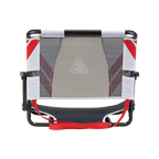 Compact Cushion Big Comfort Stadium Chair with Armrests - Choice 465 - Lightweight Folding Bleacher Chair with Cushioning Detail