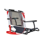 Compact Cushion Big Comfort Stadium Chair with Armrests - Choice 465 - Lightweight Folding Bleacher Chair with Cushioning Detail