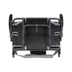 Compact Cushion Big Comfort Stadium Chair with Armrests - Choice 465 - Lightweight Folding Bleacher Chair with Cushioning Detail