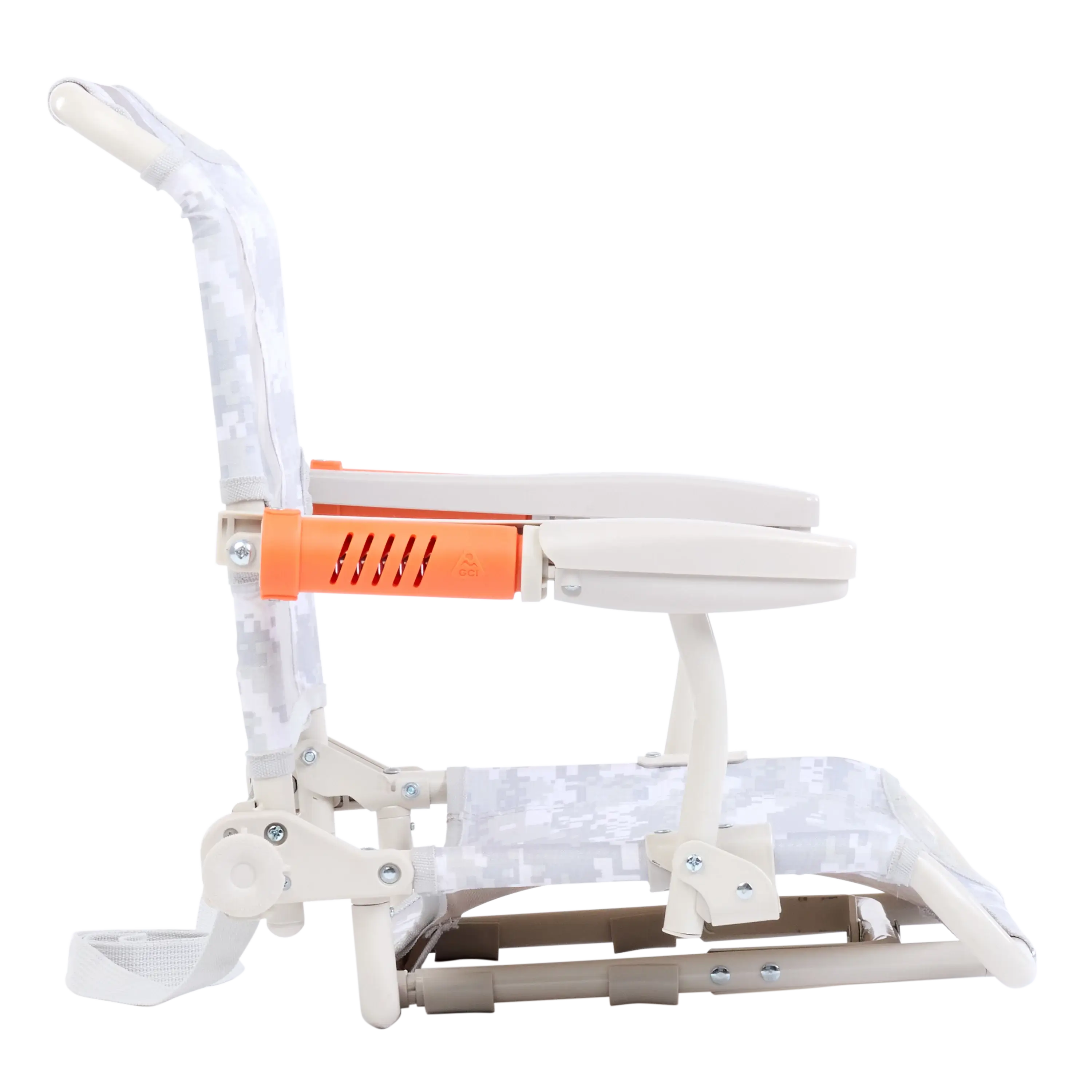 Patented Spring-Action Stadium Rock-Cliner - Choice 540 - RoadTrip Rocker Smooth Motion Camp Chair Detail