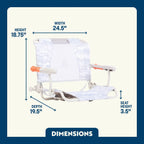 Patented Spring-Action Stadium Rock-Cliner - Choice 540 - RoadTrip Rocker Smooth Motion Camp Chair Detail