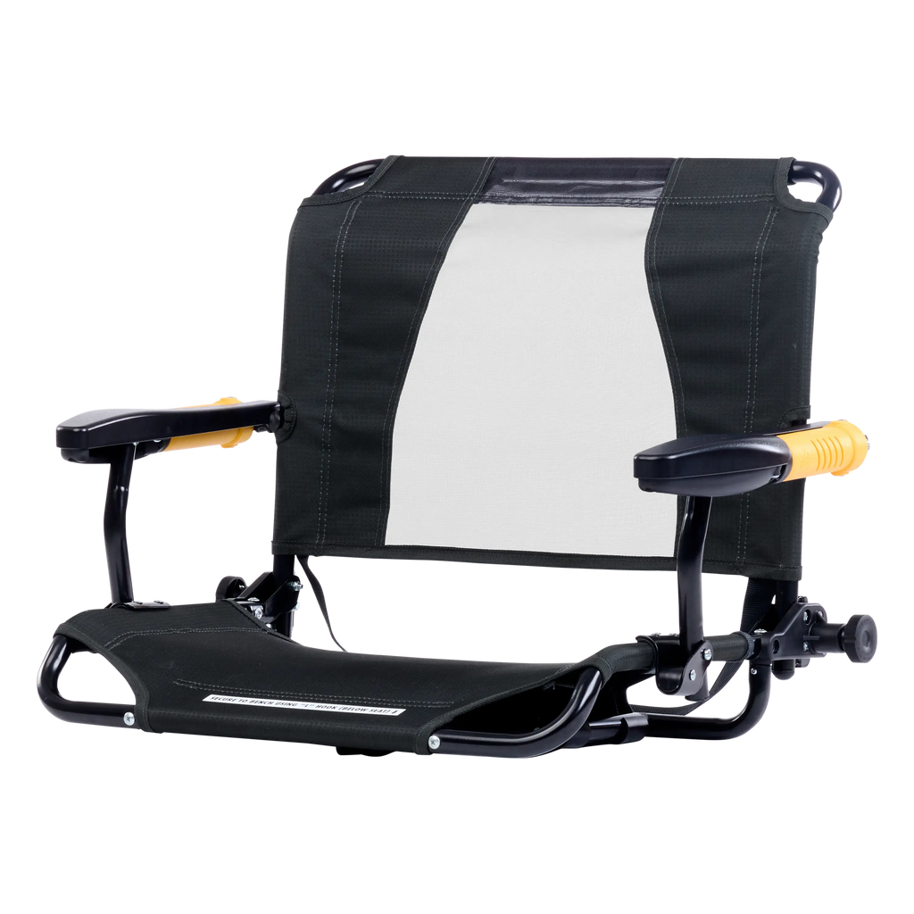 Patented Spring-Action Stadium Rock-Cliner - Choice 540 - RoadTrip Rocker Smooth Motion Camp Chair Detail