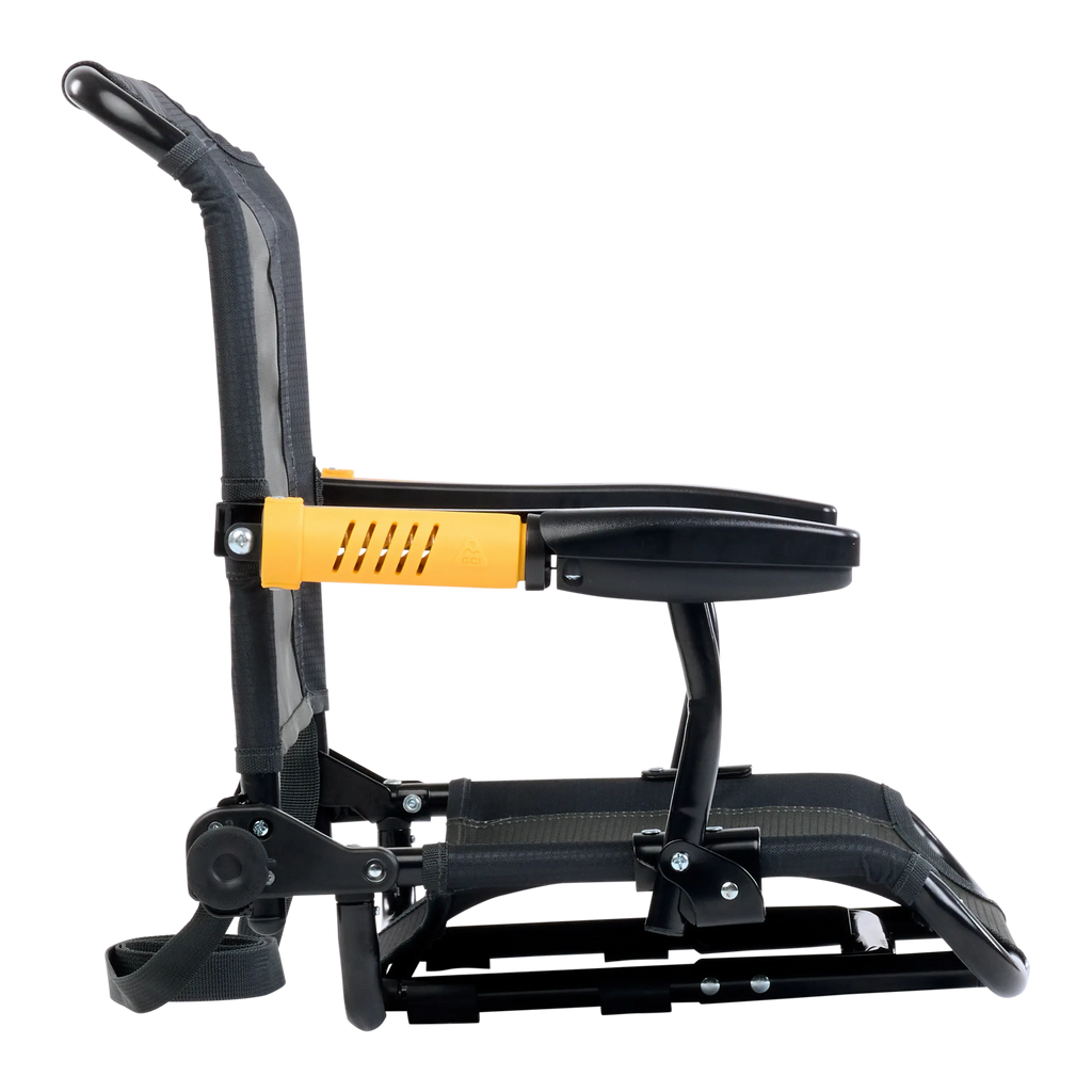 Patented Spring-Action Stadium Rock-Cliner - Choice 540 - RoadTrip Rocker Smooth Motion Camp Chair Detail