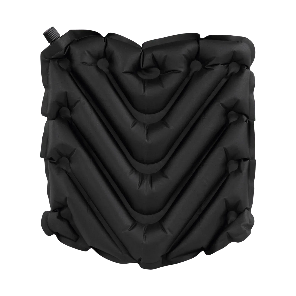 Bleacher-Friendly College V Seat Inflatable Stadium Cushion - Iowa Hawkeyes - Choice 157 - Lightweight Folding Bleacher Chair with Cushioning Detail