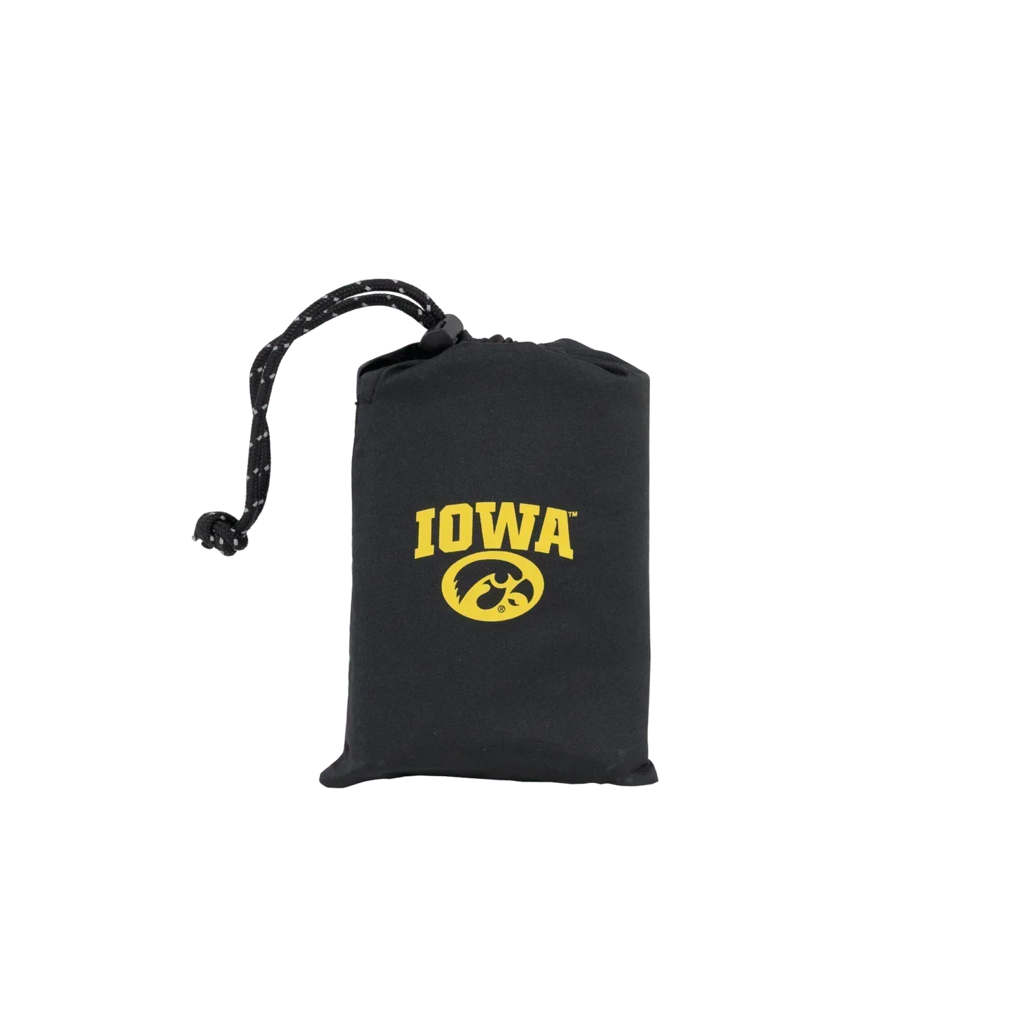 Bleacher-Friendly College V Seat Inflatable Stadium Cushion - Iowa Hawkeyes - Choice 157 - Lightweight Folding Bleacher Chair with Cushioning Detail
