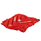 Compact Cushion College V Seat Inflatable Stadium Cushion - Nebraska Cornhuskers - Choice 277 - Grandstand Cushion Seat with Secure Under-Bench Hooks Detail