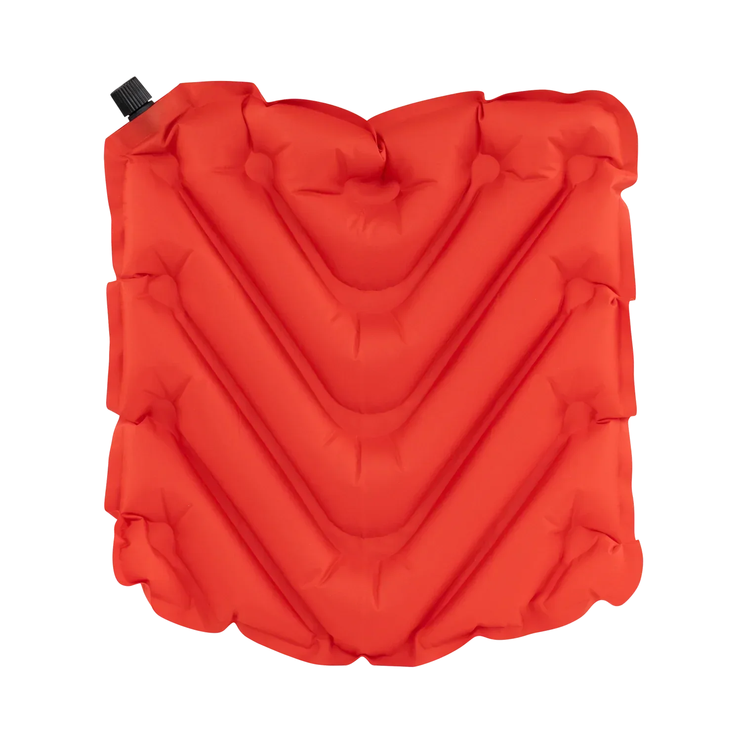 Compact Cushion College V Seat Inflatable Stadium Cushion - Nebraska Cornhuskers - Choice 277 - Grandstand Cushion Seat with Secure Under-Bench Hooks Detail