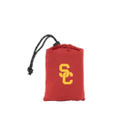 Ergonomic Back-Support College V Seat Inflatable Stadium Cushion - USC Trojans - Choice 523 - Bleacher-Friendly Stadium Chair with Back Support Detail