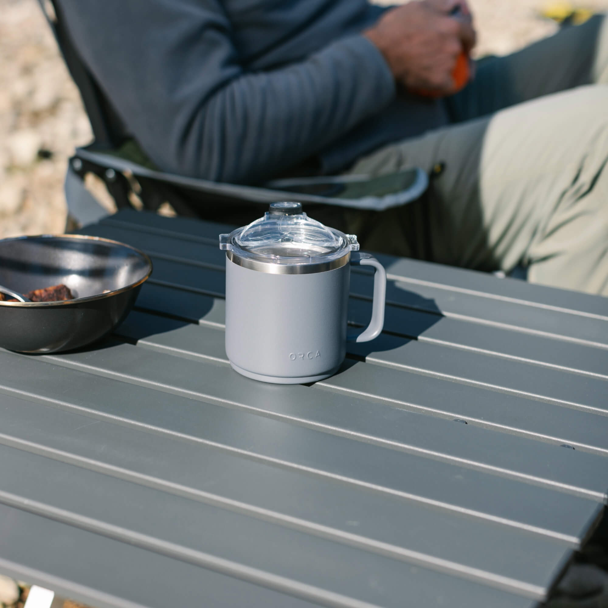 Heat-Resistant Compact Camp Table 25 - Choice 214 - Master Outdoor Kitchen Station for Tailgating & BBQ Detail