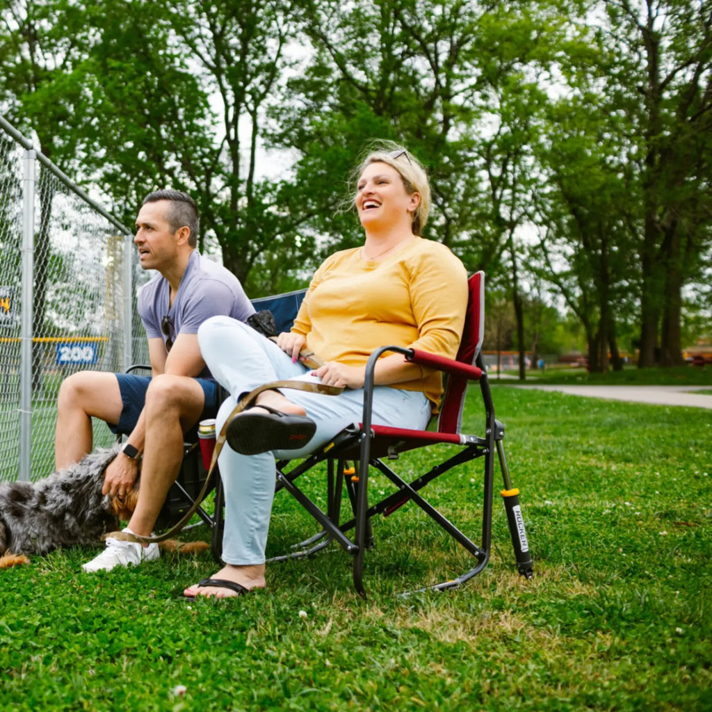 Luxury Camp Freestyle Rocker - Choice 711 - Freestyle Rocker Portable Outdoor Folding Chair Detail
