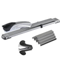 Minimalist Long Reach Stapler,with 2000 Staples & Stapler Remover Full Strip，20-25 Set