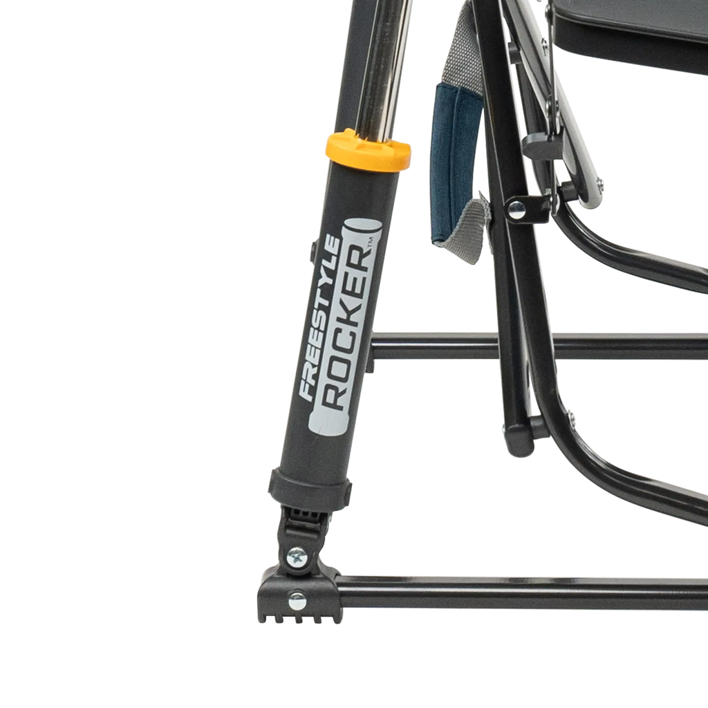 Heavy-Duty Freestyle Freestyle Rocker with Side Table - Choice 853 - Heavy-Duty Kickback Rocker with Beverage Holder Detail