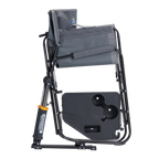 Heavy-Duty Freestyle Freestyle Rocker with Side Table - Choice 853 - Heavy-Duty Kickback Rocker with Beverage Holder Detail