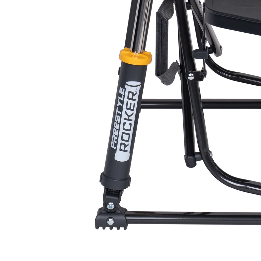 Heavy-Duty Freestyle Freestyle Rocker with Side Table - Choice 853 - Heavy-Duty Kickback Rocker with Beverage Holder Detail