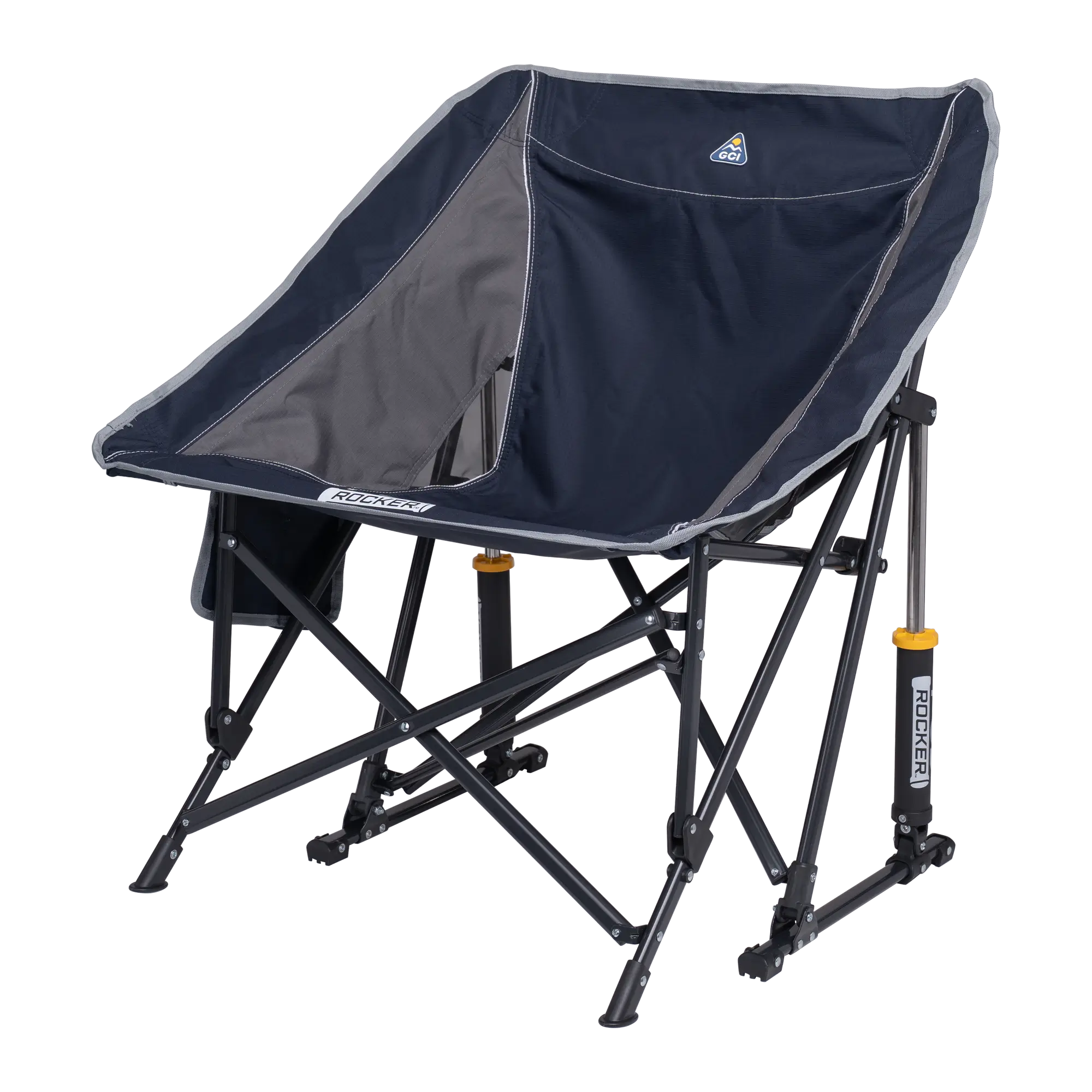 Heavy-Duty Freestyle Pod Rocker - Choice 933 - Heavy-Duty Kickback Rocker with Beverage Holder Detail