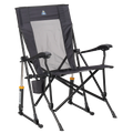 Smooth Motion RoadTrip Rocker - Choice 855 - Patented Spring-Action Rocking Chair for Camping - Dark Charcoal