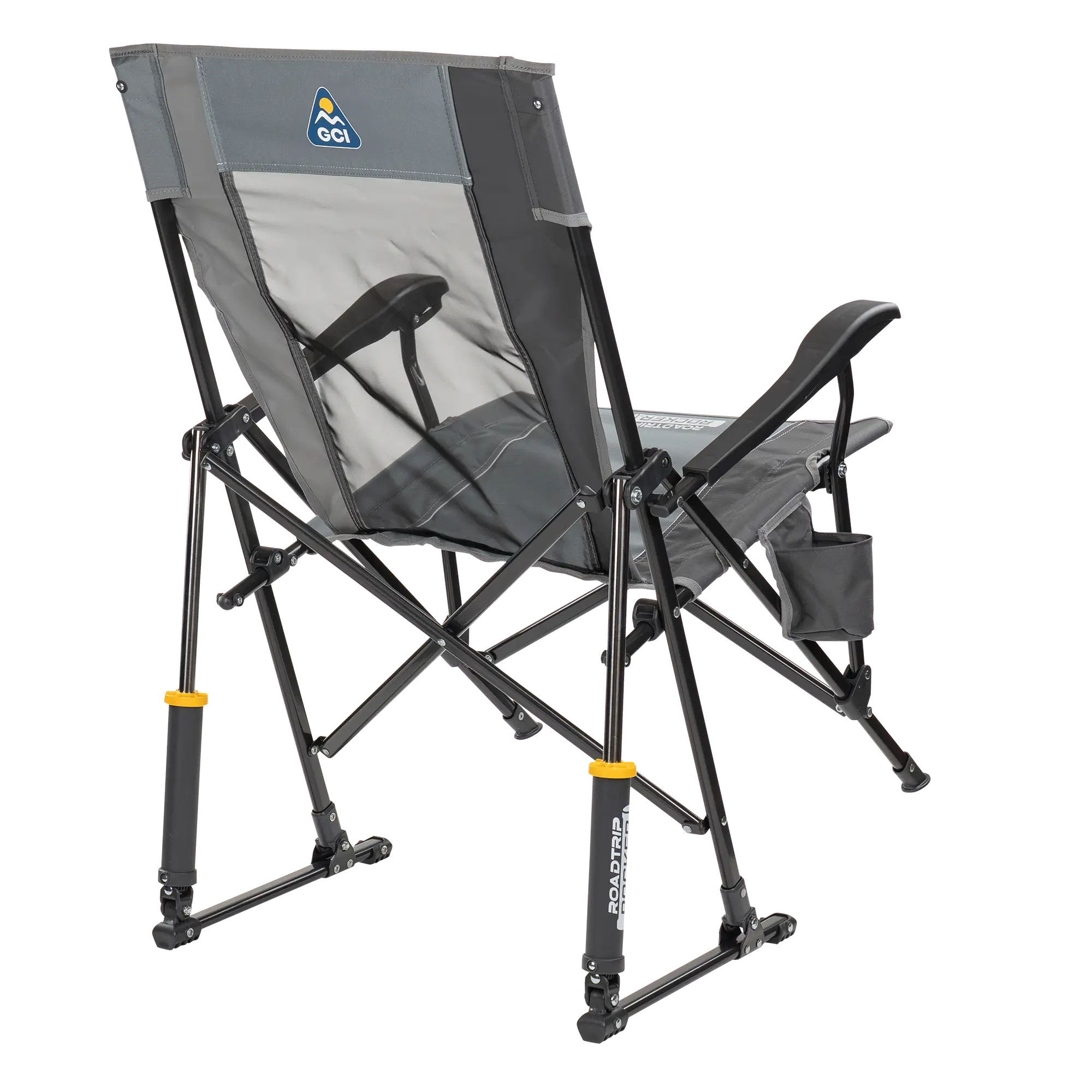 Smooth Motion RoadTrip Rocker - Choice 855 - Patented Spring-Action Rocking Chair for Camping Detail