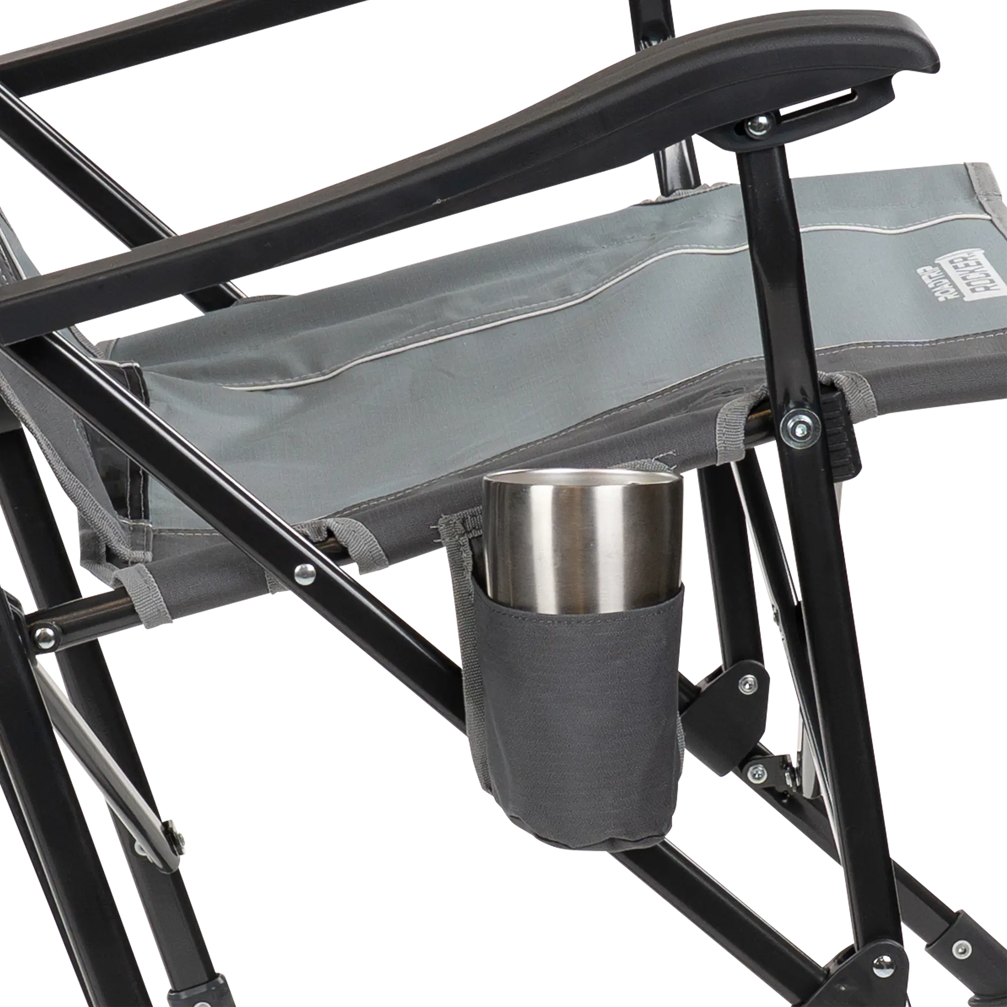 Smooth Motion RoadTrip Rocker - Choice 855 - Patented Spring-Action Rocking Chair for Camping Detail