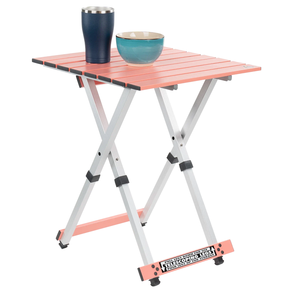 Slim-Fold Compact Camp Table 20 - Choice 513 - Master Outdoor Kitchen Station for Tailgating & BBQ Detail