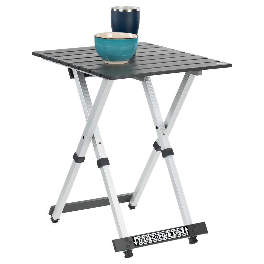 Slim-Fold Compact Camp Table 20 - Choice 513 - Master Outdoor Kitchen Station for Tailgating & BBQ Detail