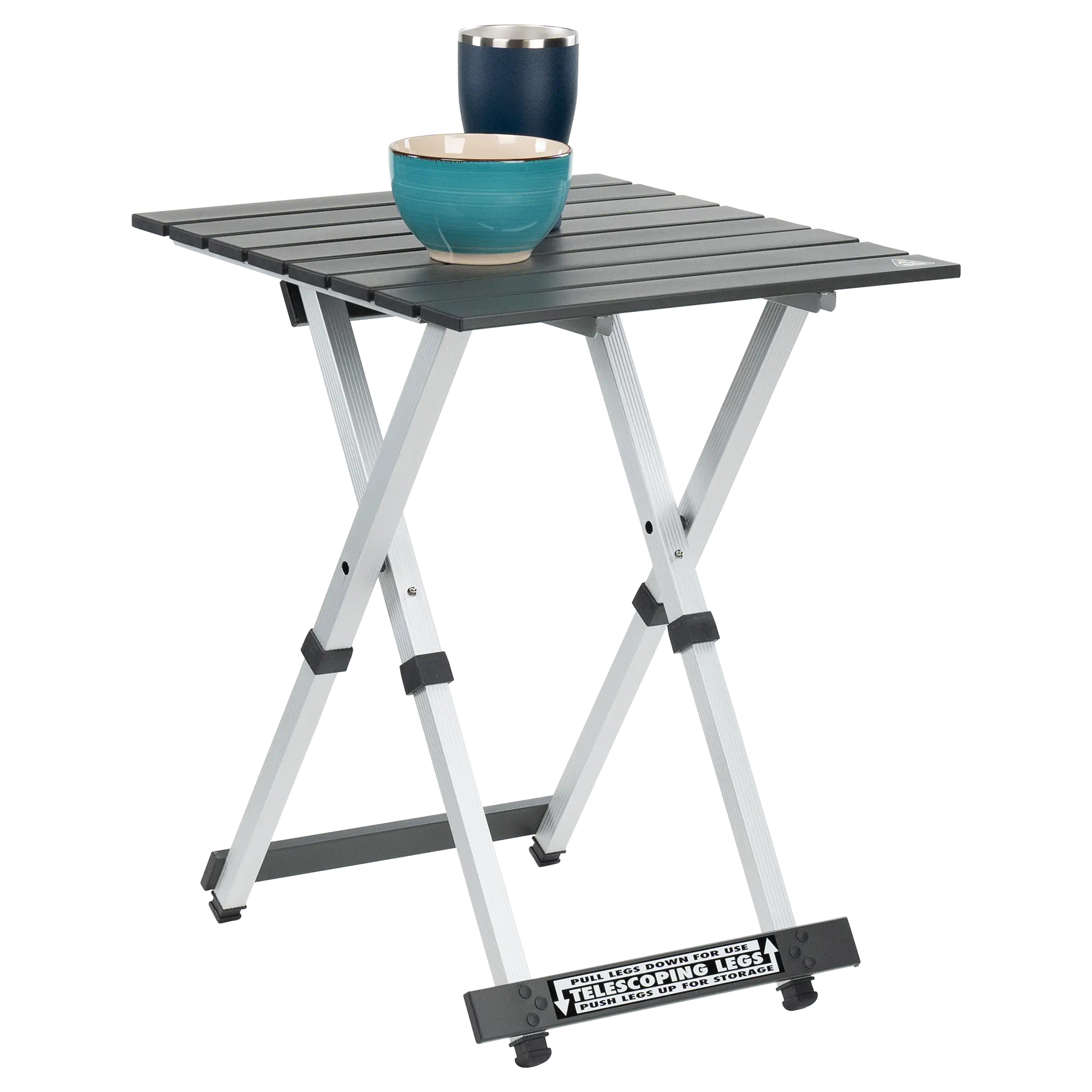 Slim-Fold Compact Camp Table 20 - Choice 513 - Master Outdoor Kitchen Station for Tailgating & BBQ Detail