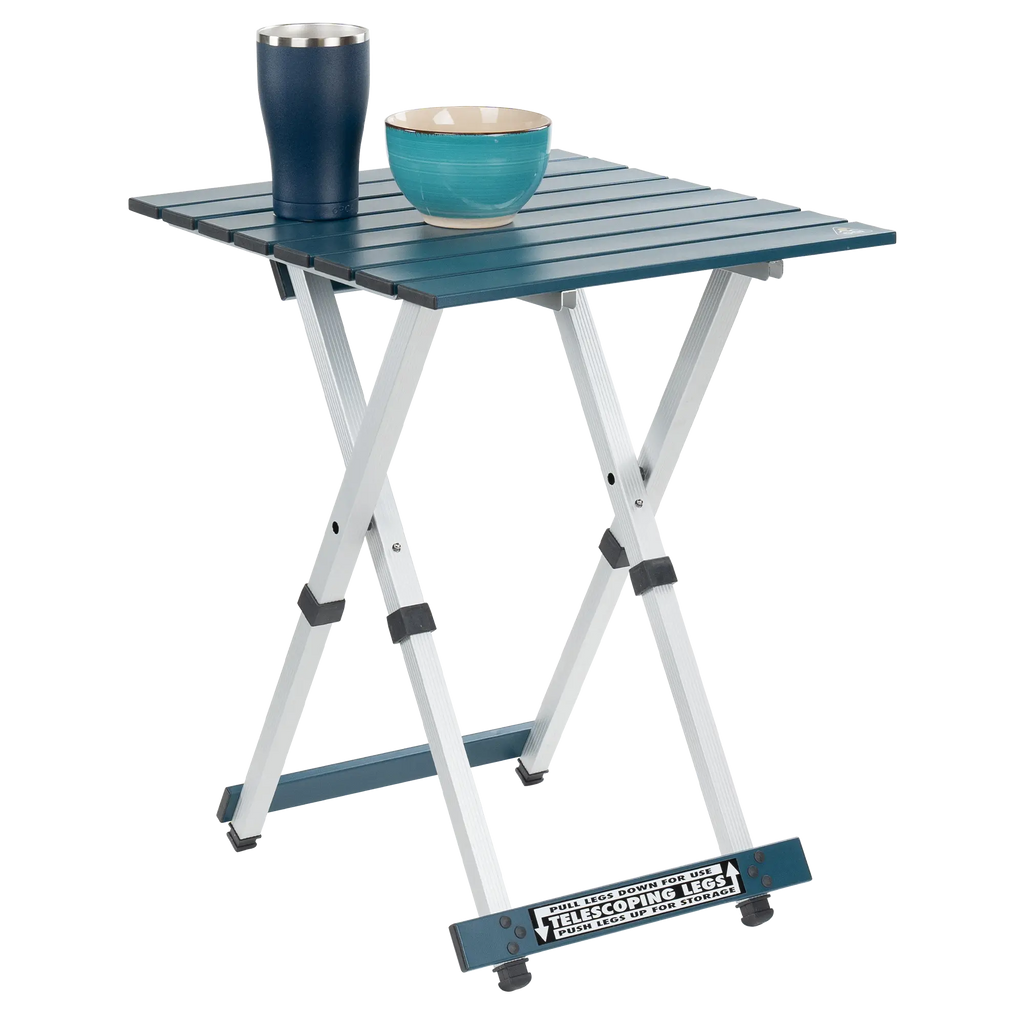 Slim-Fold Compact Camp Table 20 - Choice 513 - Master Outdoor Kitchen Station for Tailgating & BBQ Detail