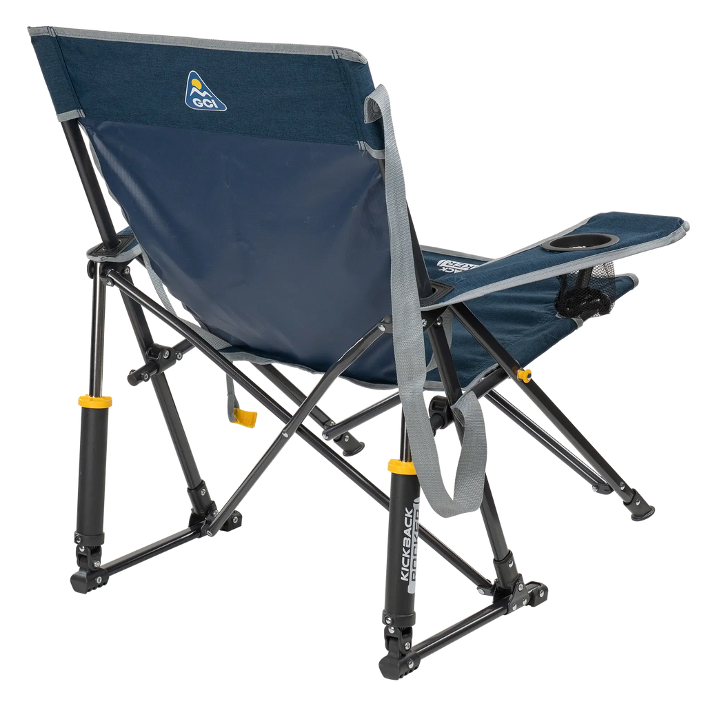 Heavy-Duty Freestyle Kickback Rocker - Choice 345 - RoadTrip Rocker Smooth Motion Camp Chair Detail