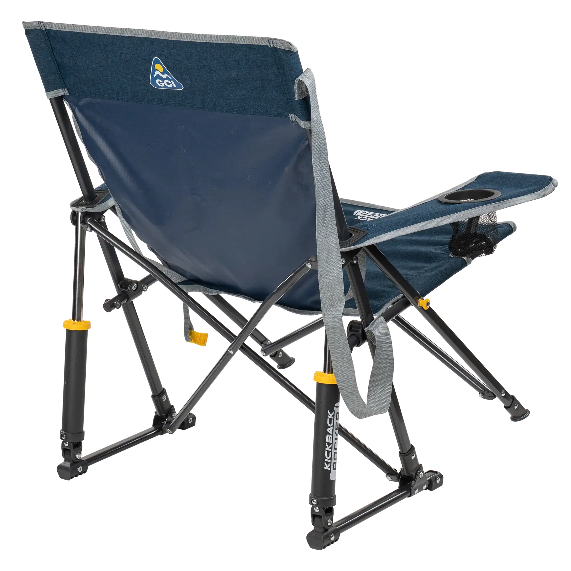 Heavy-Duty Freestyle Kickback Rocker - Choice 345 - RoadTrip Rocker Smooth Motion Camp Chair Detail