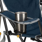 Heavy-Duty Freestyle Kickback Rocker - Choice 345 - RoadTrip Rocker Smooth Motion Camp Chair Detail