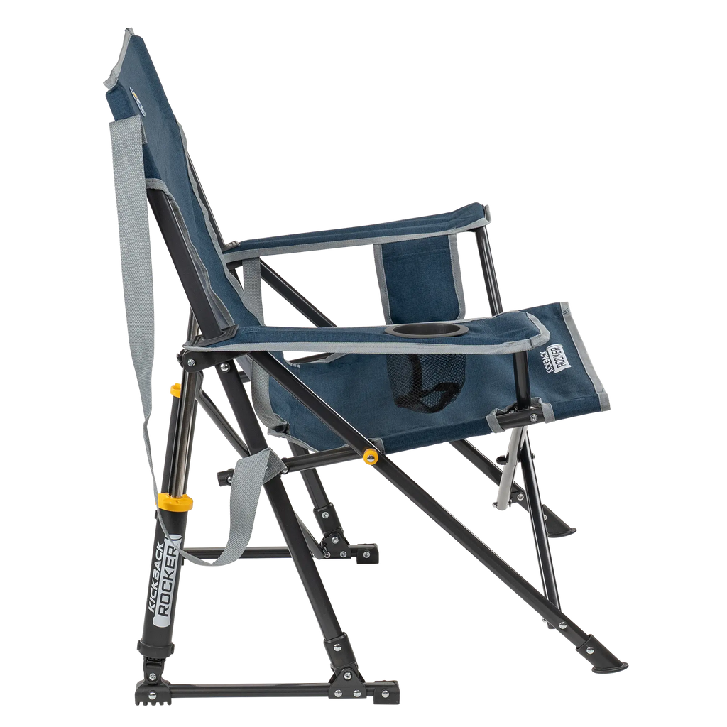 Heavy-Duty Freestyle Kickback Rocker - Choice 345 - RoadTrip Rocker Smooth Motion Camp Chair Detail