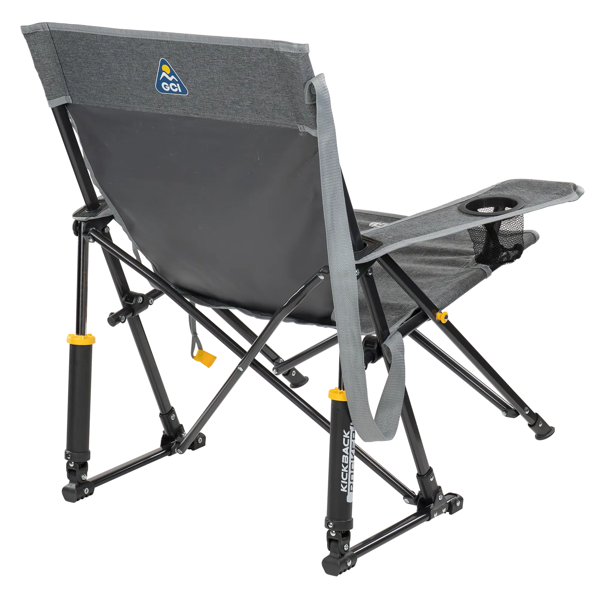 Heavy-Duty Freestyle Kickback Rocker - Choice 345 - RoadTrip Rocker Smooth Motion Camp Chair Detail