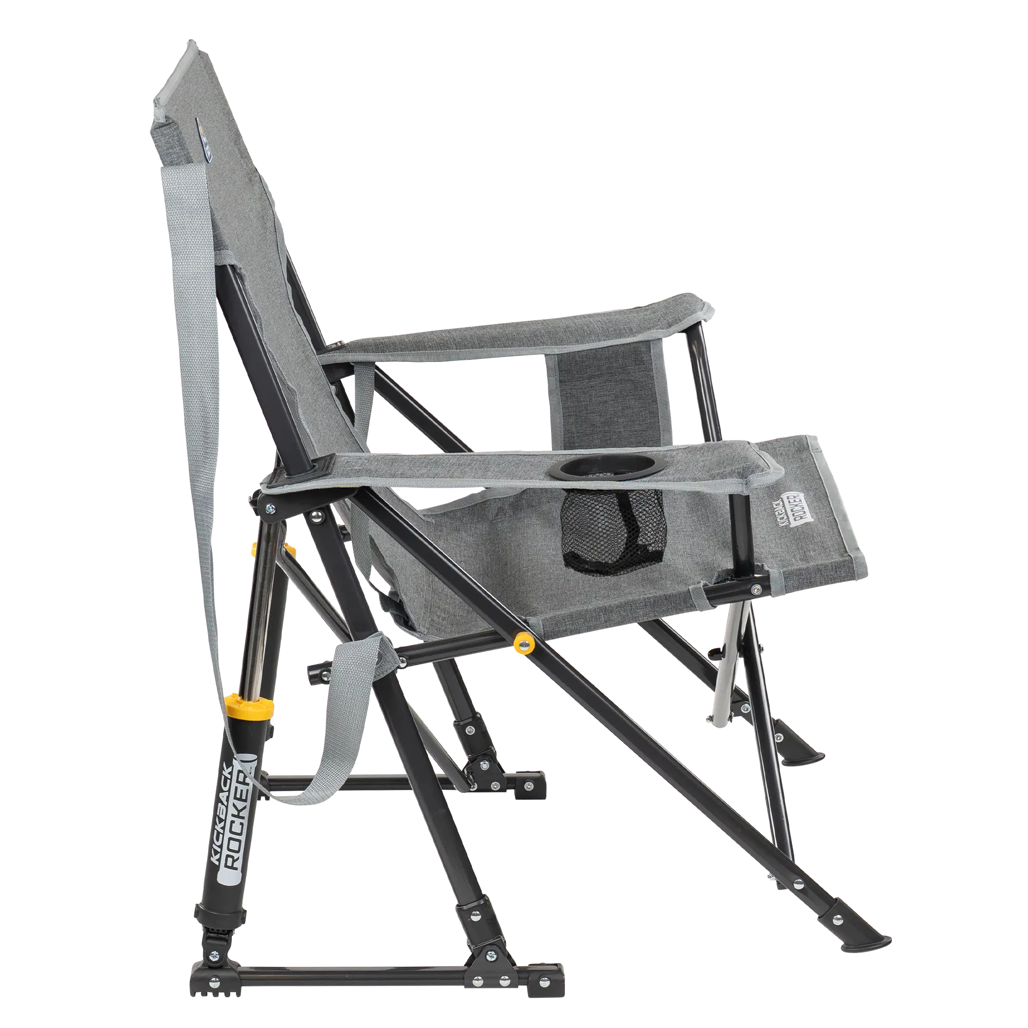 Heavy-Duty Freestyle Kickback Rocker - Choice 345 - RoadTrip Rocker Smooth Motion Camp Chair Detail