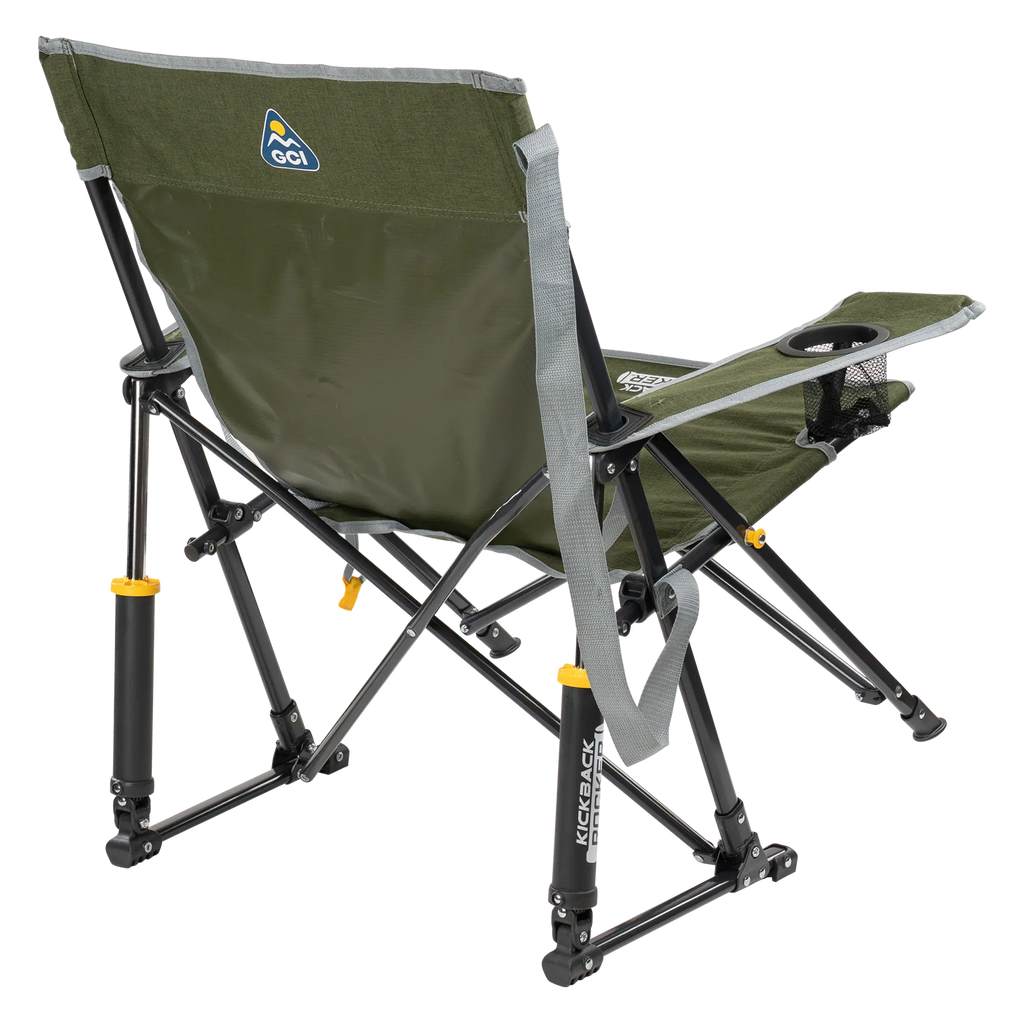 Heavy-Duty Freestyle Kickback Rocker - Choice 345 - RoadTrip Rocker Smooth Motion Camp Chair Detail