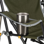 Heavy-Duty Freestyle Kickback Rocker - Choice 345 - RoadTrip Rocker Smooth Motion Camp Chair Detail