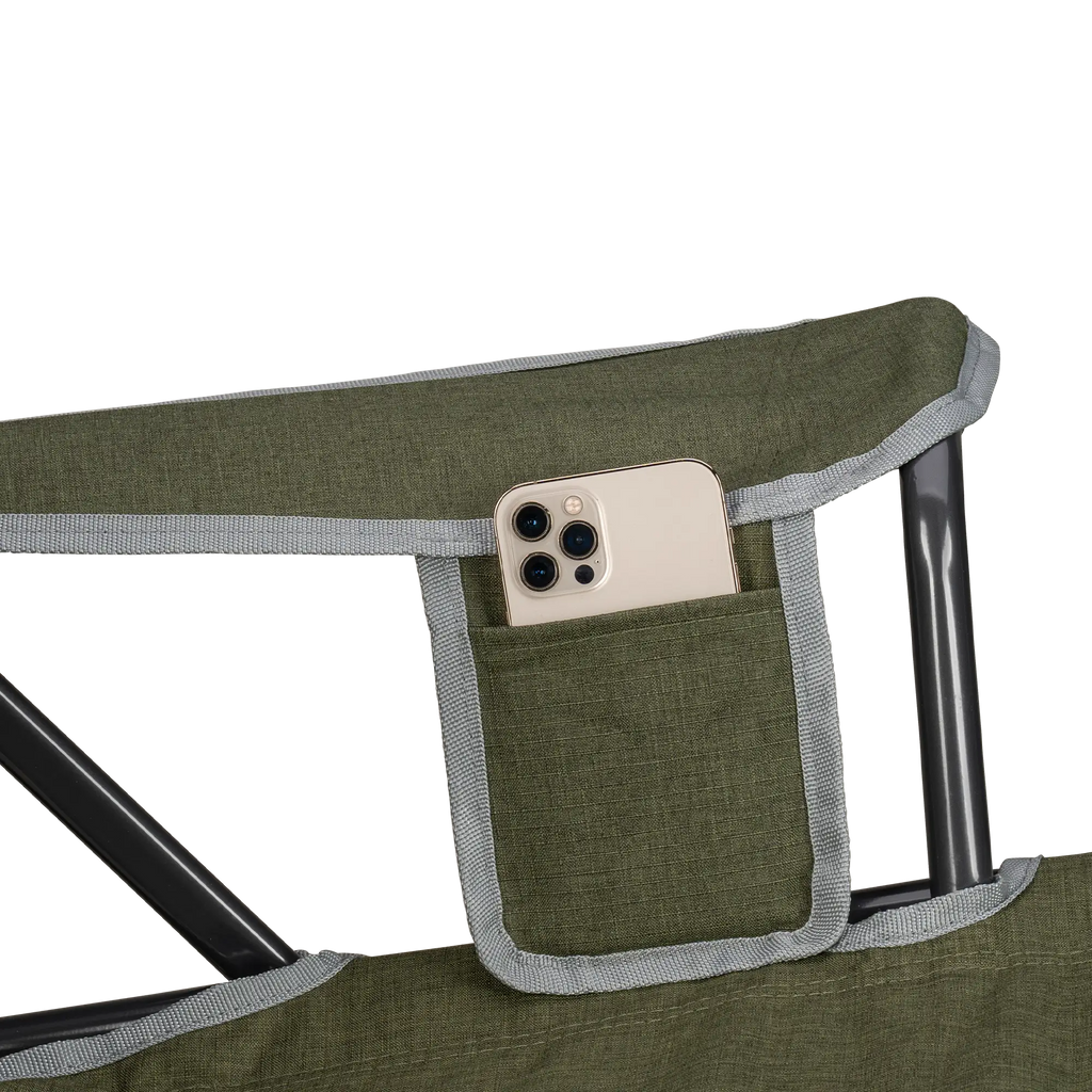 Heavy-Duty Freestyle Kickback Rocker - Choice 345 - RoadTrip Rocker Smooth Motion Camp Chair Detail