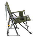 Heavy-Duty Freestyle Kickback Rocker - Choice 345 - RoadTrip Rocker Smooth Motion Camp Chair Detail