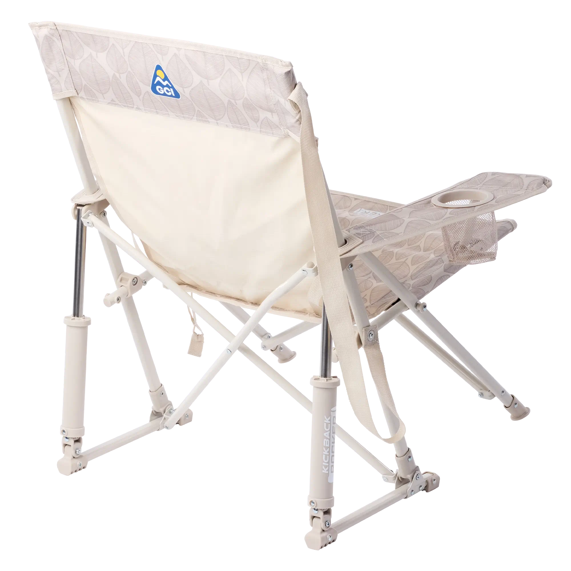 Heavy-Duty Freestyle Kickback Rocker - Choice 345 - RoadTrip Rocker Smooth Motion Camp Chair Detail