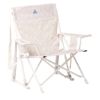 Heavy-Duty Freestyle Kickback Rocker - Choice 345 - RoadTrip Rocker Smooth Motion Camp Chair - Soft Neutral Leaf