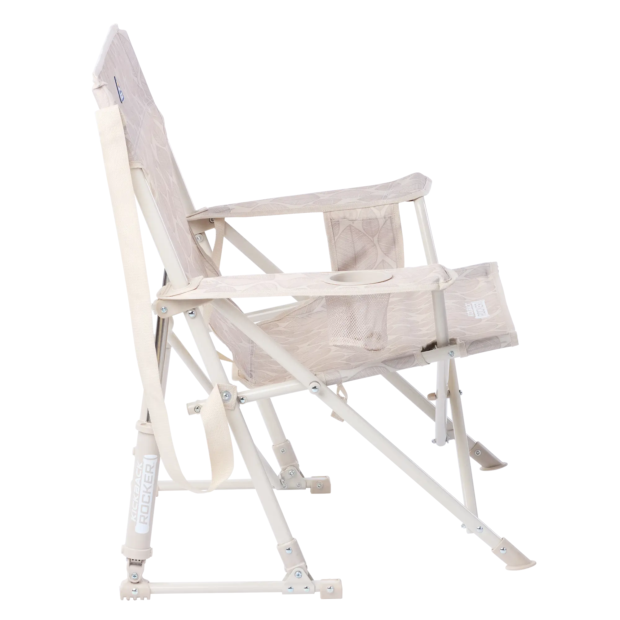 Heavy-Duty Freestyle Kickback Rocker - Choice 345 - RoadTrip Rocker Smooth Motion Camp Chair Detail