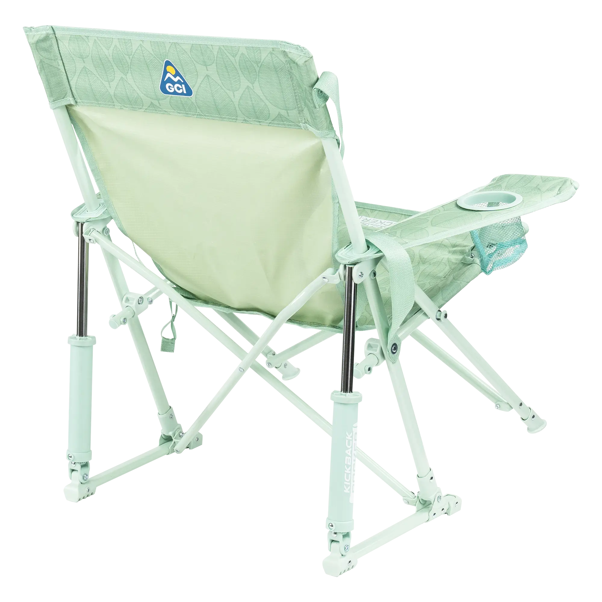 Heavy-Duty Freestyle Kickback Rocker - Choice 345 - RoadTrip Rocker Smooth Motion Camp Chair Detail