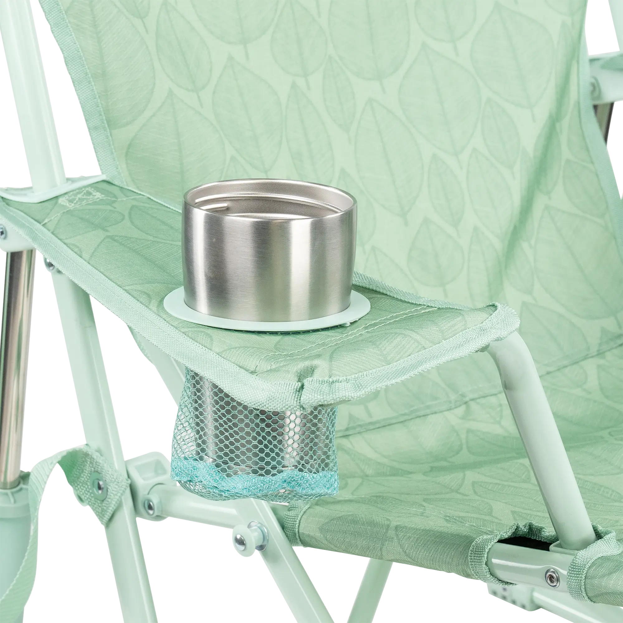 Heavy-Duty Freestyle Kickback Rocker - Choice 345 - RoadTrip Rocker Smooth Motion Camp Chair Detail