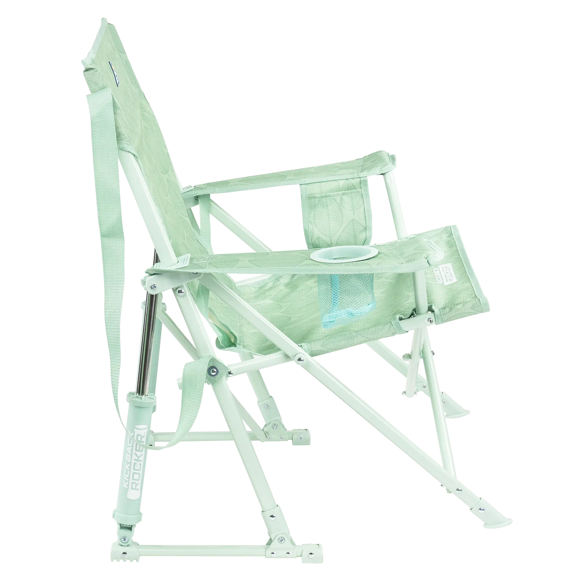 Heavy-Duty Freestyle Kickback Rocker - Choice 345 - RoadTrip Rocker Smooth Motion Camp Chair Detail