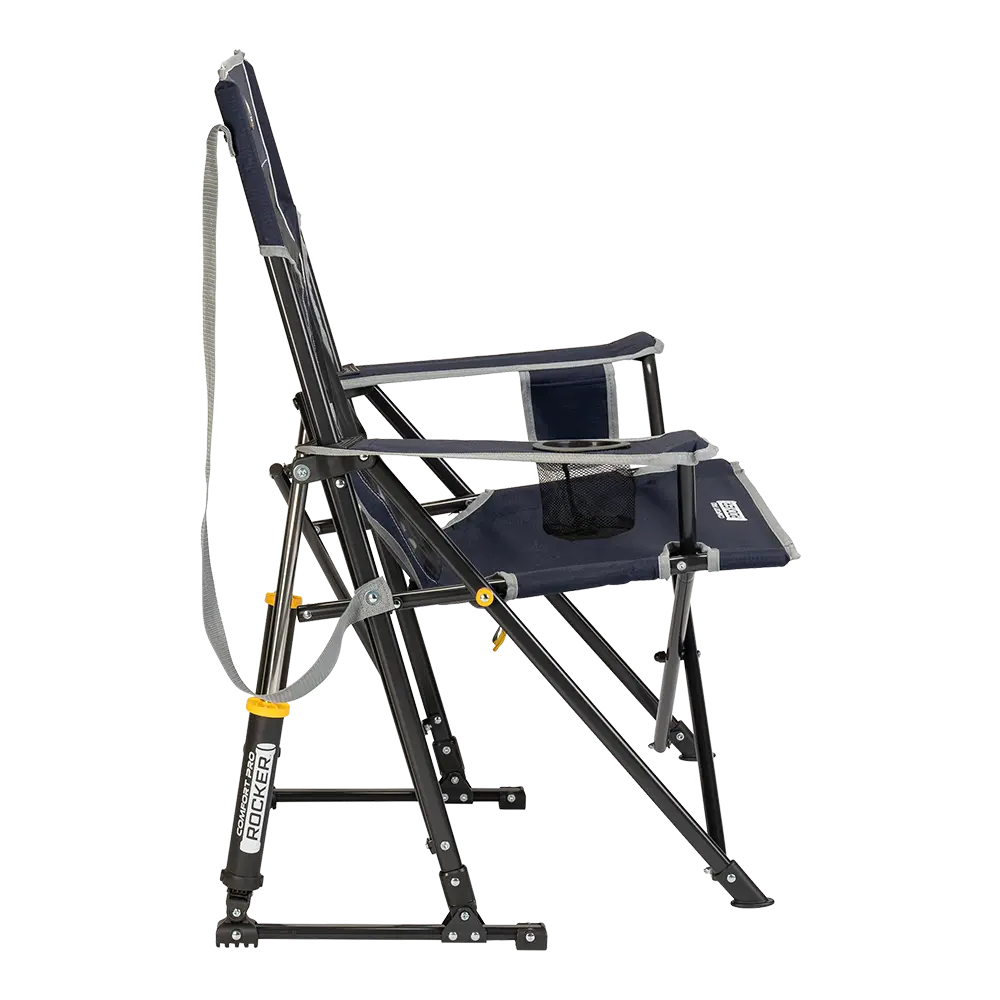Heavy-Duty Freestyle Comfort Pro Rocker - Choice 375 - RoadTrip Rocker Smooth Motion Camp Chair Detail