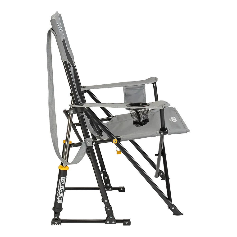 Heavy-Duty Freestyle Comfort Pro Rocker - Choice 375 - RoadTrip Rocker Smooth Motion Camp Chair Detail